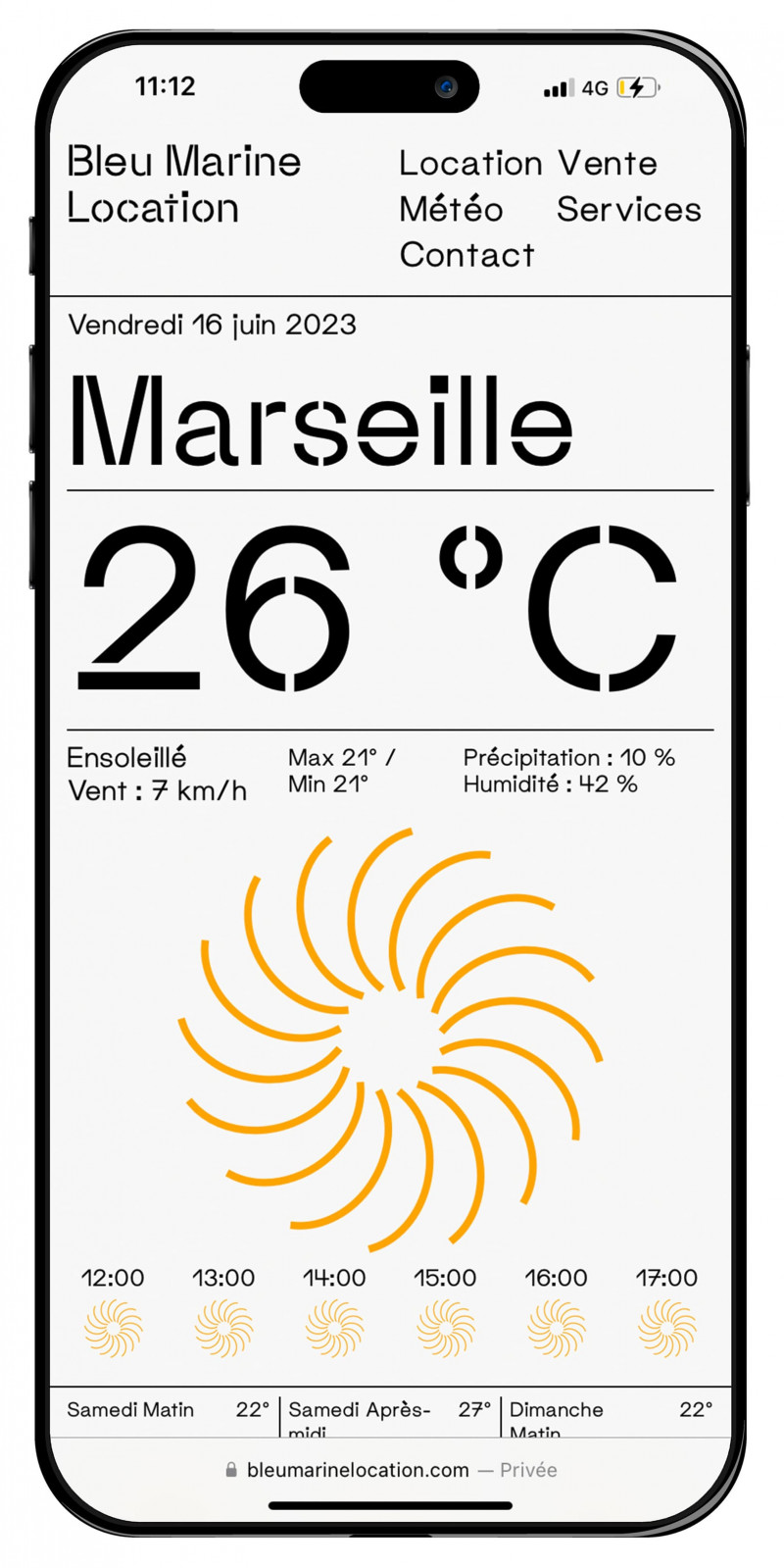 Bleu Marine Location • Branding