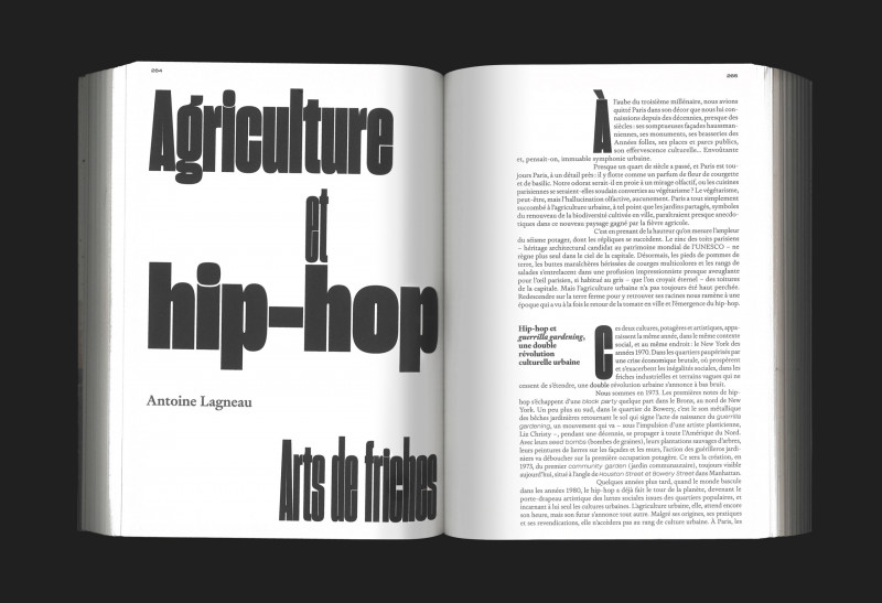 La beauté d’une ville • Editorial Design