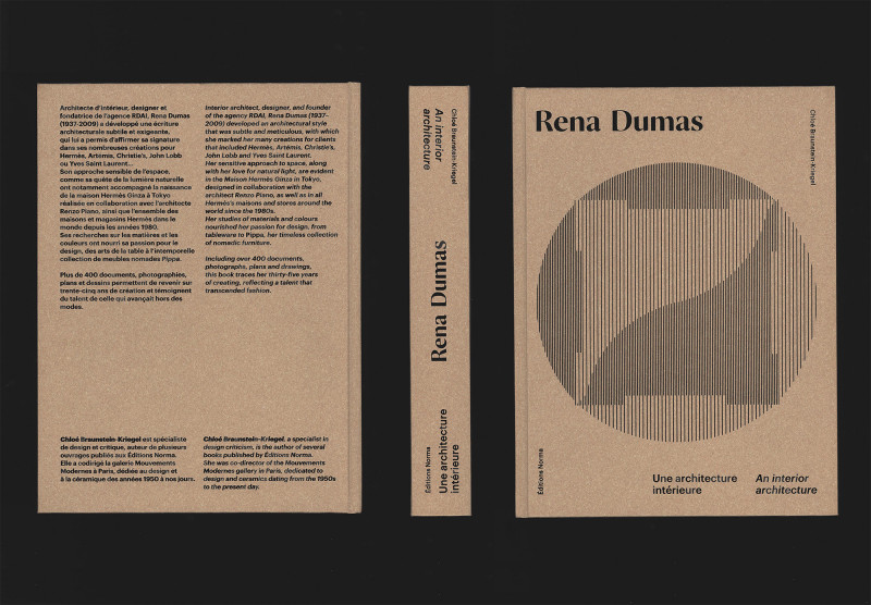 Rena Dumas, an Interior Architecture • Editorial Design