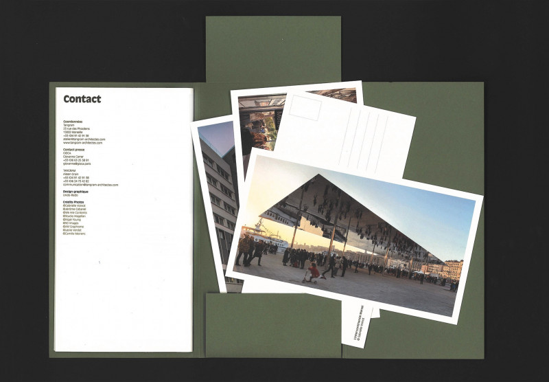 Tangram Balade urbaine à Marseille • Editorial Design