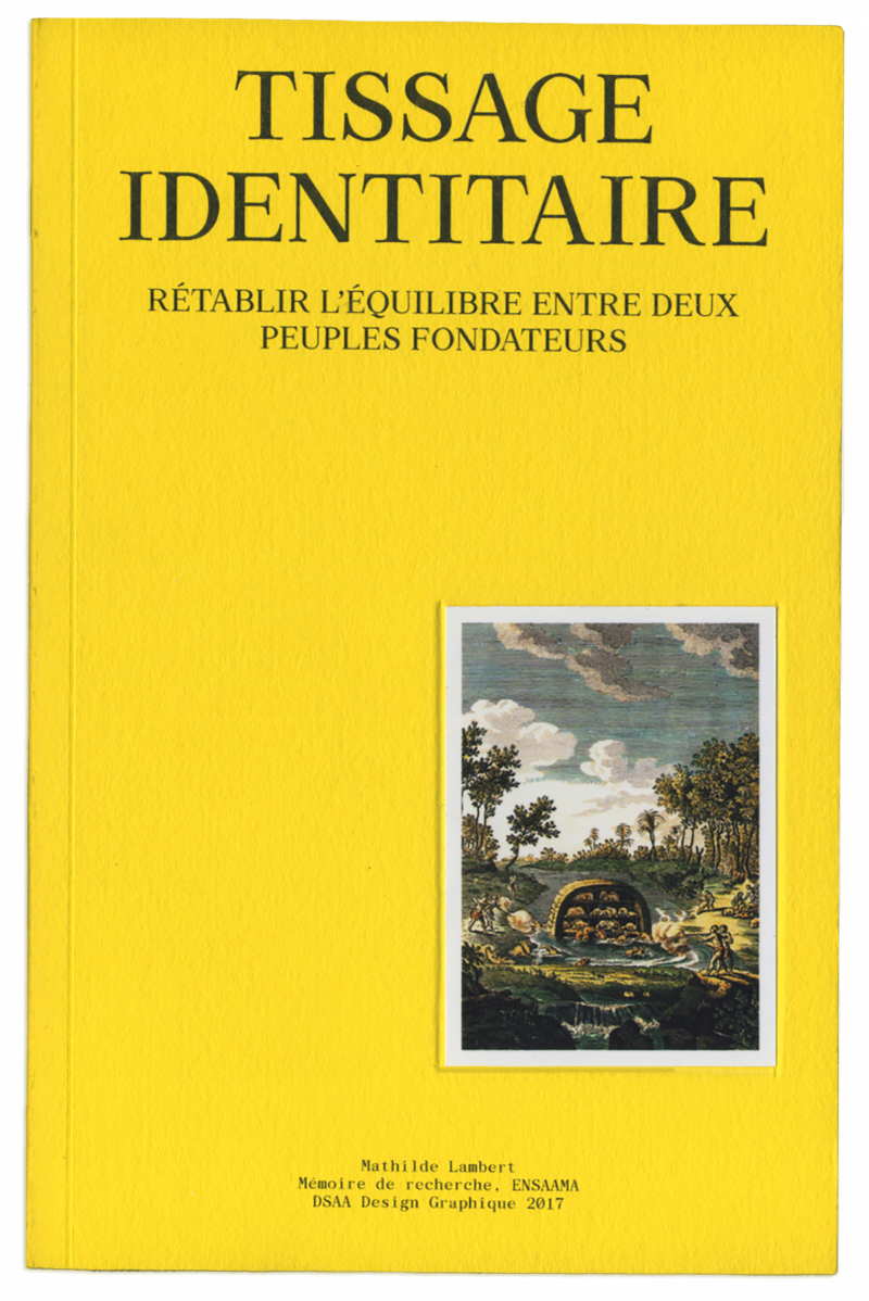 Tissage identitaire • Editorial Design