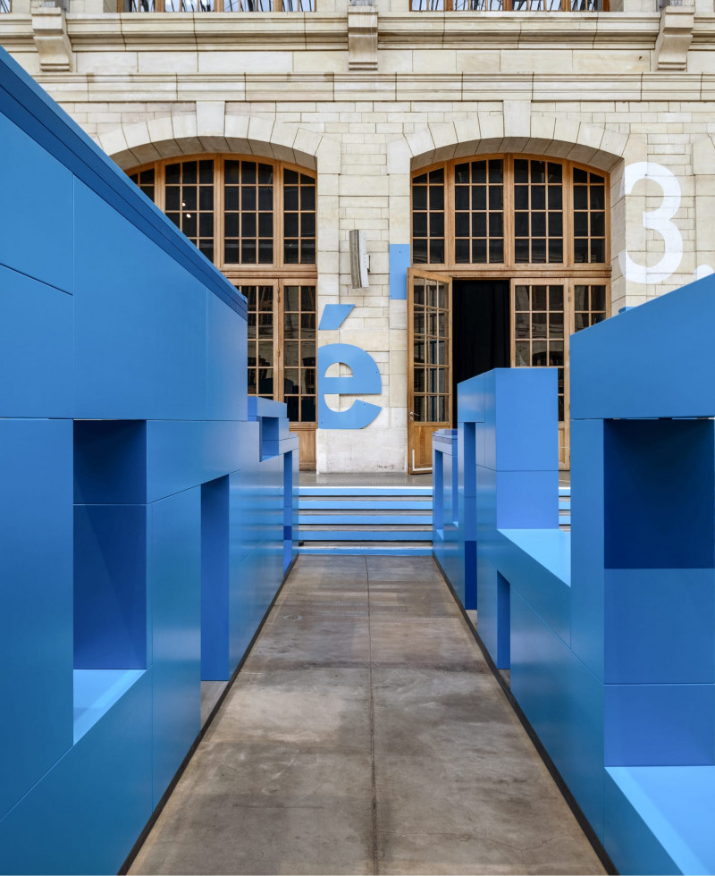 Tracé Bleu • Exhibition Design